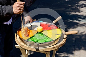 Istanbul Turkey. Osmanli Macunu. Typical turkish sweet