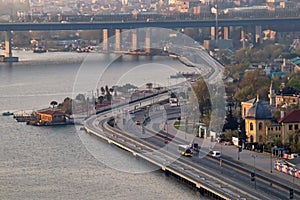 Istanbul view from the pierre loti hill