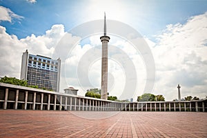 Istiqlal Mesjid Mosque in Jakarta. Indonesia.