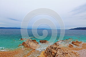 Istrian part of the Adriatic coast