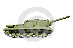 ISU-152 - was a Soviet armored self-propelled gun