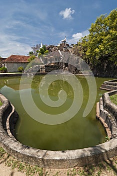 Isurumuniya temple in Anuradhapura, Sri Lanka