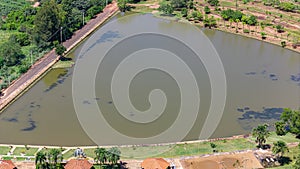 Itaja, Goias, Brazil 04 10 2024: itaja municipal natural lake