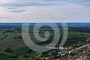 Itaja, Goias, Brazil 04 11 2024: itaja municipal natural lake