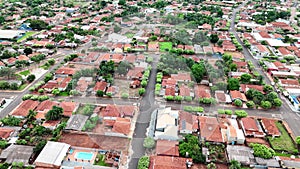 Itaja, Goias, Brazil - 04 13 2024: city itaja goias at day