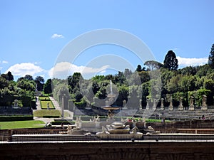 Italia. Firenze. Palazzo Pitti. Giardino di Boboli