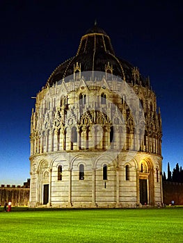 Italia. Pisa. The Baptistry