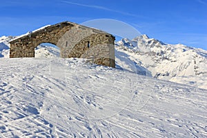 Italian alps landscape, Madesimo