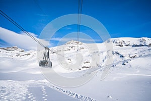 Italian Alps in the winter