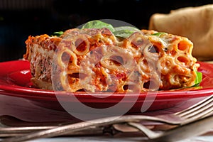 Italian American Baked Ziti photo