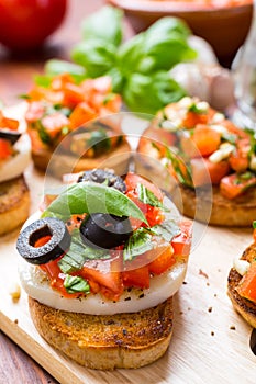 Italian Appetizer Bruschetta