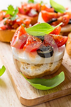 Italian Appetizer Bruschetta