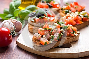 Italian Appetizer Bruschetta