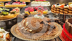 Italian artisan bakery with its wonderful cakes and pastries