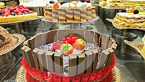 Italian artisan bakery with its wonderful cakes and pastries