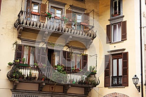 Italian balconies