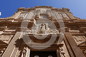 Italian baroque cathedral in Gallipoli