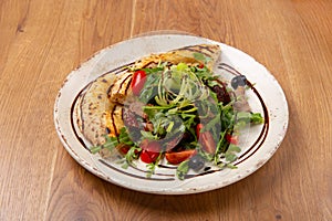 Italian Beef salad with focaccia