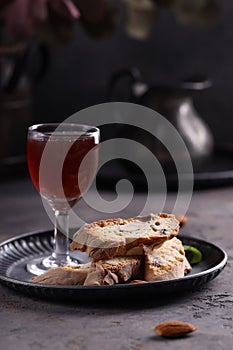 italian biscotti cantucci cookies