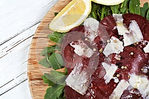 Italian bresaola photo