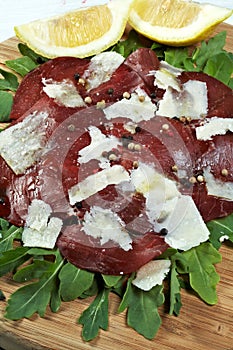 Italian bresaola photo