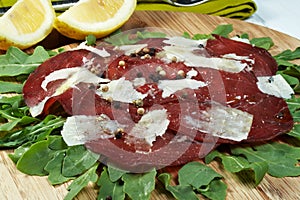 Italian bresaola photo