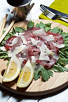 Italian bresaola photo