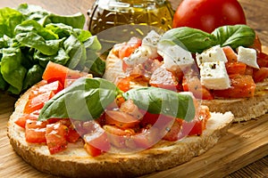 Italian bruschetta