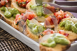 Italian bruschetta