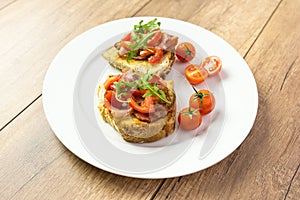 Italian Bruschetta Plate