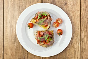 Italian Bruschetta Plate