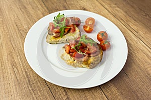 Italian Bruschetta Plate