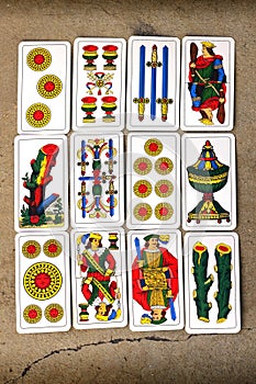 Italian cards photo