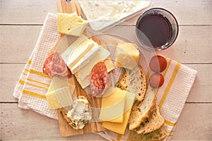 Italian cheese food red wine glass bread tomato