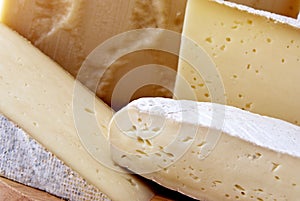 Italian cheeses photo