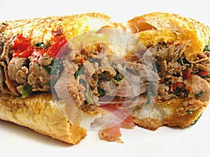 Italian Cheesesteak Sandwich