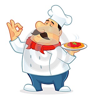 Italian Chef Cartoon