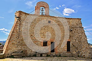 Italian cities, towns and villages-Verucchio,Rocca Malatestiana,Guardiola photo