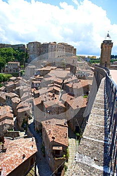 Italian city rooftops