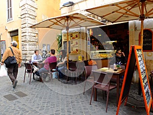 Italian coffee bar