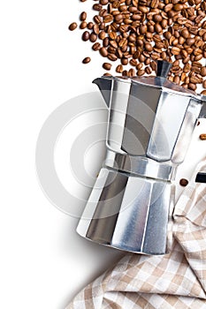 Italian coffee maker photo