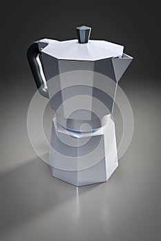 Italian coffee percolator photo