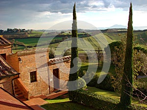 Italian country villa Tuscany