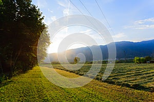 Italian countryside landscape