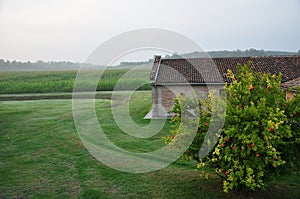 Italian countryside - Farmland by Mantova photo