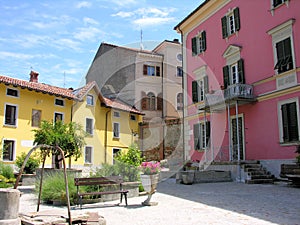 Italian courtyard