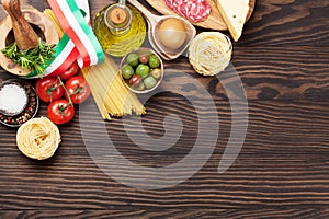 Italian cuisine food ingredients