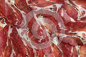 Italian deli - capocollo pork neck photo