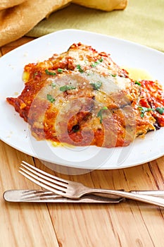 Italian Eggplant Parmesan