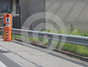 Italian electronic speed check camera